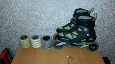 Лот: 13491595. Фото: 1. Роликовые коньки Rollerblade... Роликовые коньки, скейтборды, самокаты