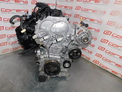 Лот: 15089263. Фото: 1. Двигатель NISSAN QR25DE на TEANA... Двигатель и элементы двигателя