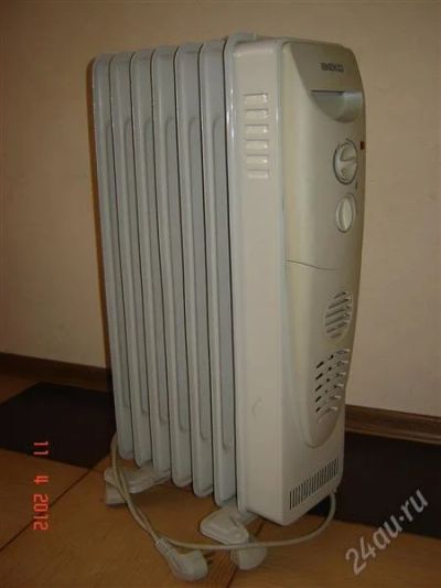 Лот: 1727340. Фото: 1. масляный обогреватель BEKO. Обогреватели бытовые