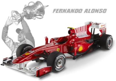 Лот: 5024671. Фото: 1. модель болида Ferrari F1 F10 N... Автомоделизм