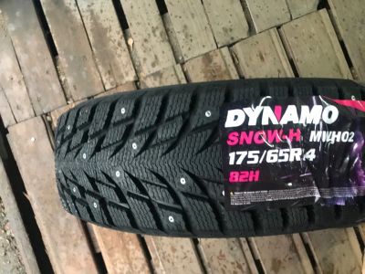Лот: 19503939. Фото: 1. Зимняя резина 175/65 R-14 "Dynamo... Шины