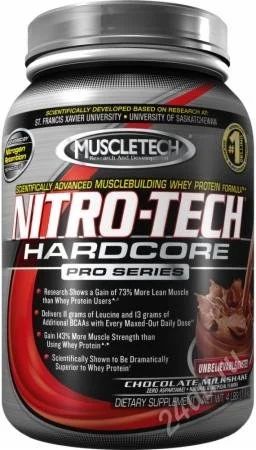 Лот: 1827947. Фото: 1. Протеин NITRO-TECH HARDCORE Pro... Спортивное питание, витамины