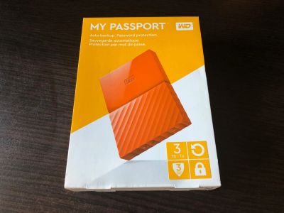Лот: 14025868. Фото: 1. 3TB USB 3.0 Ext. HDD 2,5" WD My... Внешние жесткие диски