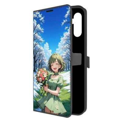 Лот: 25135209. Фото: 1. Чехол Krutoff Eco Book "Аниме... Чехлы, бамперы