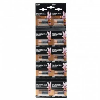 Лот: 22146685. Фото: 1. Элем.пит.DURACELL BASIC LR03 AAA... Батарейки, аккумуляторы, элементы питания