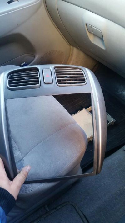 Лот: 6152383. Фото: 1. консоль приборов Mazda premacy. Салон