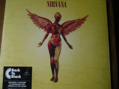 Лот: 15256395. Фото: 1. Nirvana. " In Utero." LP. Запечатан... Аудиозаписи
