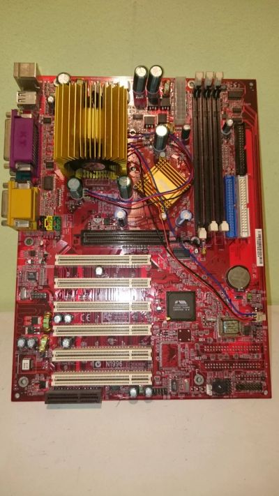 Лот: 9157204. Фото: 1. Материнская плата MSI K7T Turbo... Материнские платы