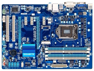 Лот: 6684248. Фото: 1. Gigabyte GA-B75-D3V (смотрите... Материнские платы