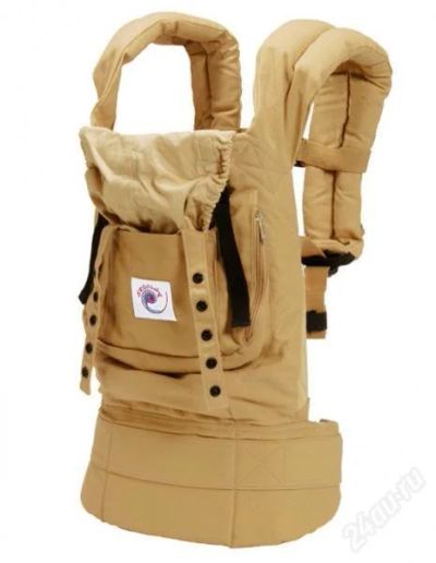 Лот: 2914456. Фото: 1. ERGO baby Carrier бежевый новый. Слинги, эрго рюкзаки, переноски