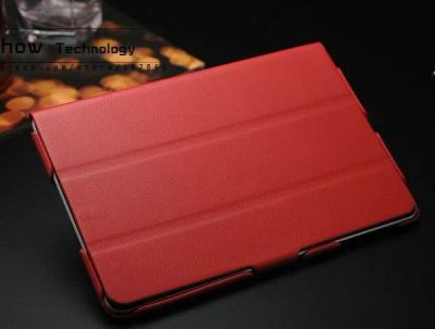 Лот: 4835229. Фото: 1. Чехол красный кожаный iPad mini. Чехлы, бамперы