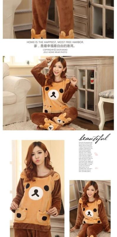 Лот: 3838661. Фото: 1. костюм домашний женский плюшевый... Домашняя одежда