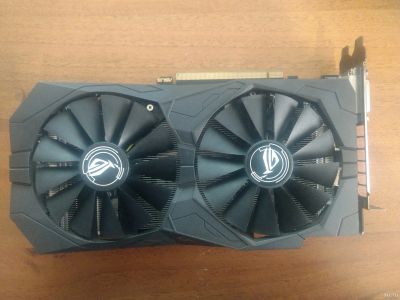 Лот: 15481411. Фото: 1. asus rog rx 570 strix 4gb. Видеокарты