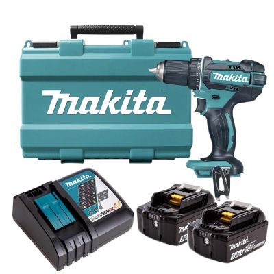 Лот: 14732662. Фото: 1. Дрель аккумуляторная Makita DDF485RFE... Электроинструмент