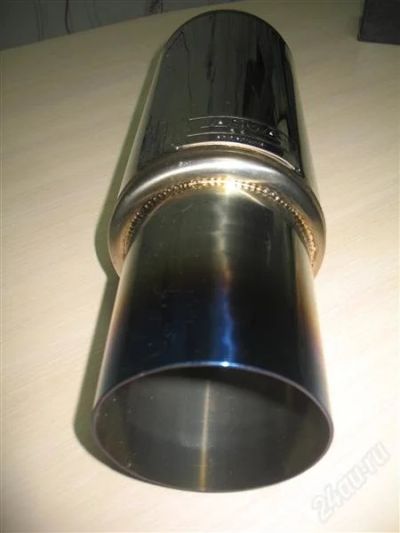 Лот: 2232033. Фото: 1. Глушитель, банка, примоток HKS... Выхлопная система