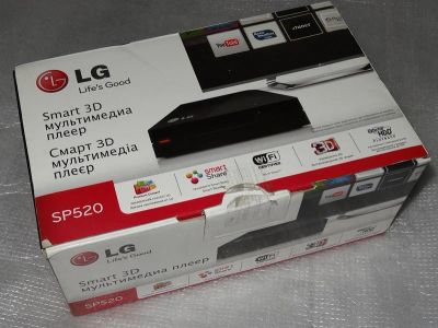 Лот: 6564364. Фото: 1. LG Smart 3D мультимедиа плеера... Медиаплееры
