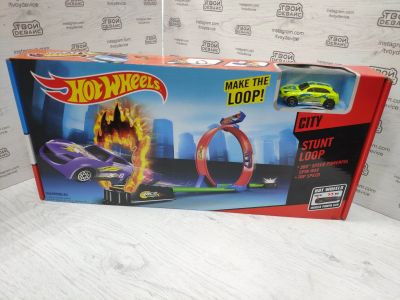 Лот: 8910414. Фото: 1. Набор hot wheels Кольцо. Новый... Игровые наборы