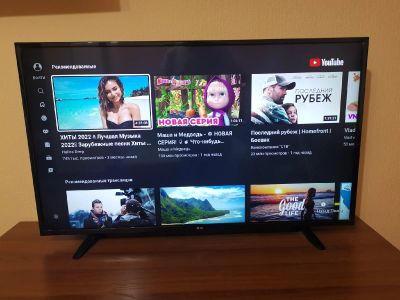 Лот: 18860989. Фото: 1. 49" Телевизор LG 49UH603V 4K... Телевизоры