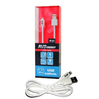 Лот: 24083926. Фото: 1. Кабель USB, AVS, IP-51, Apple... Зарядные устройства, блоки питания, адаптеры сетевые для смартфонов