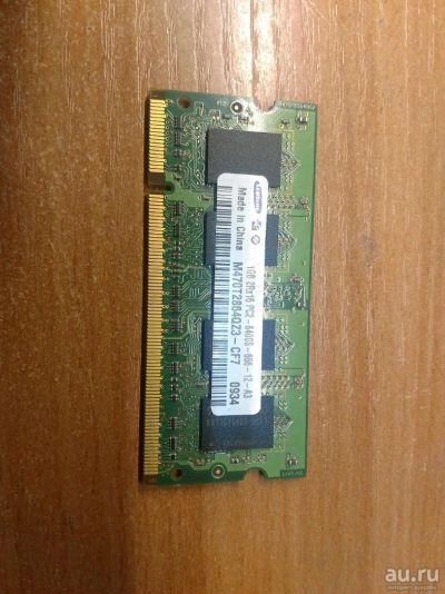 Лот: 12737828. Фото: 1. So-dimm ddr2 1gb Samsung pc2 6400... Оперативная память