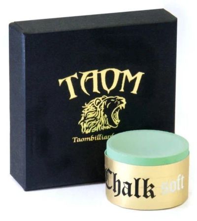 Лот: 22364388. Фото: 1. Мел Taom Soft Chalk в индивидуальной... Бильярд, боулинг