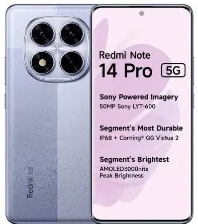 Лот: 25128601. Фото: 1. Xiaomi Redmi Note 14 Pro 5G 8... Смартфоны