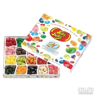 Лот: 8664618. Фото: 1. Jelly Belly 20 Flavours! Подарочный... Шоколад, конфеты