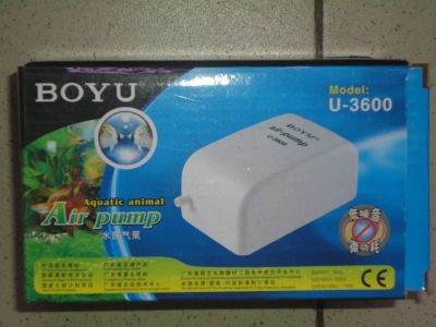 Лот: 4379370. Фото: 1. Аквариумный компрессор,BOYU-3600... Оборудование