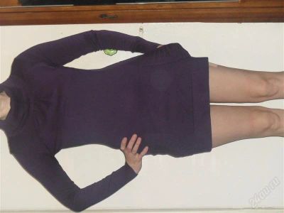 Лот: 2352364. Фото: 1. платье(или туника) р.42-44. Свитеры, толстовки, худи