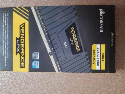 Лот: 16475738. Фото: 1. Оперативная память DDR4 8ГБ Corsair... Оперативная память