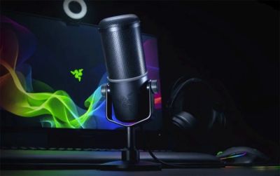 Лот: 16904039. Фото: 1. Микрофон Razer Razer Seiren Elite... Подарки на Новый год