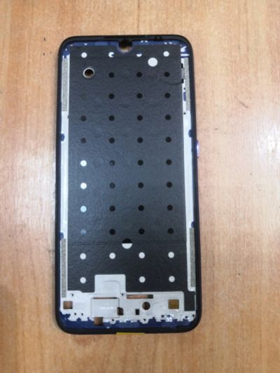 Лот: 17785493. Фото: 1. Рамка дисплея синяя Xiaomi Redmi... Корпуса, клавиатуры, кнопки