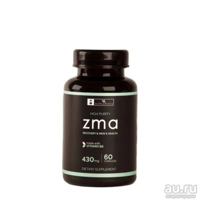 Лот: 10189962. Фото: 1. Тестобустер ZMA от VLsupplements... Спортивное питание, витамины