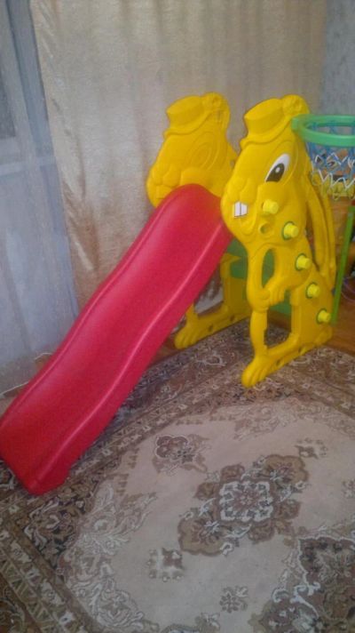 Лот: 5863099. Фото: 1. Детская горка "Заяц". Другое (дети растут)