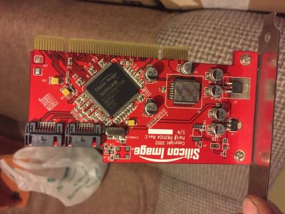 Лот: 12500491. Фото: 1. Sata pci контролер. Платы расширения, контроллеры, доп. порты