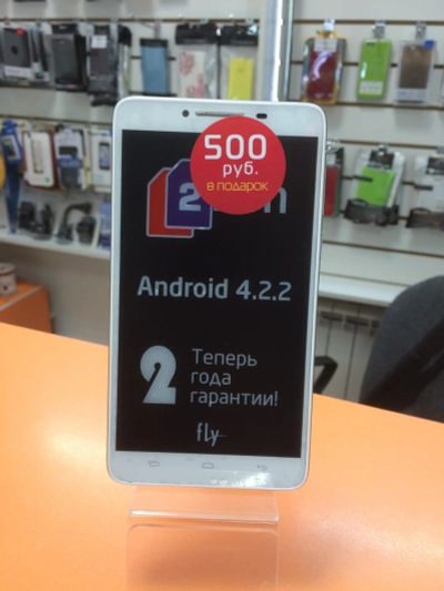 Лот: 6906346. Фото: 1. Fly IQ4601 новый гарантия 1 год... Смартфоны
