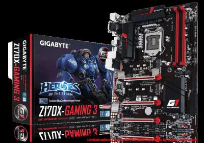 Лот: 6275684. Фото: 1. Материнская плата Gigabyte Z170X-Gaming... Материнские платы
