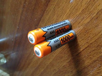 Лот: 2862503. Фото: 1. Аккумуляторы MINAMOTO 1000 mAh... Батарейки, аккумуляторы, элементы питания