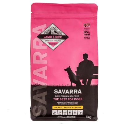 Лот: 13952550. Фото: 1. Savarra (Саварра) Ягненок/Рис... Корма