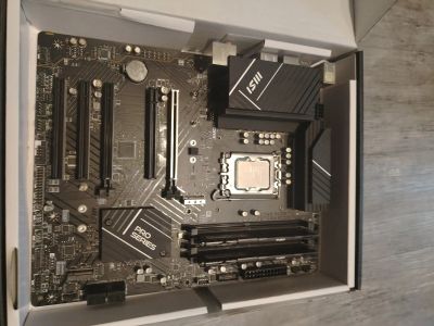 Лот: 25662018. Фото: 1. Комплект MSI PRO B760-P DDR4+i5-12400f... Комплекты запчастей