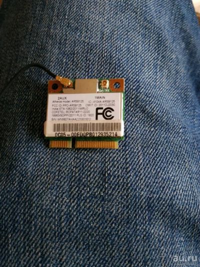 Лот: 13396991. Фото: 1. Mini pci Wi-fi карта для ноутбука... Платы расширения, контроллеры, доп. порты