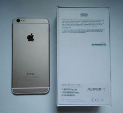 Лот: 12283632. Фото: 1. iPhone 6 plus 128 GB Gold. Смартфоны