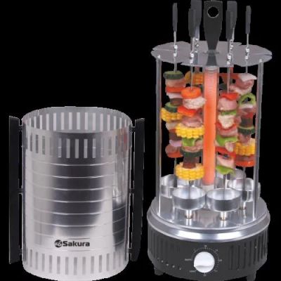 Лот: 3843911. Фото: 1. Шашлычница электричическая Sakura... Кухонная