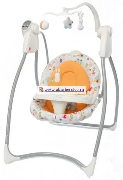 Лот: 5377755. Фото: 1. Электрокачели Graco /Грако lovin... Ходунки, прыгунки, качели