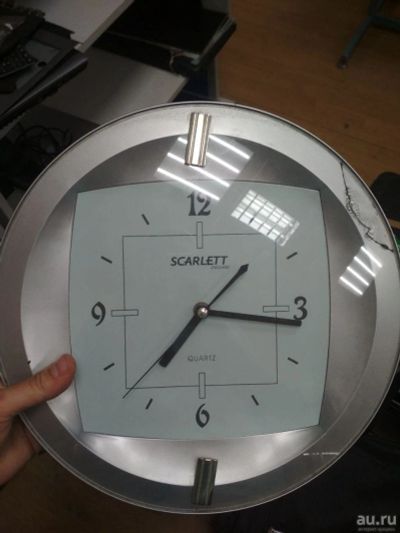 Лот: 16050777. Фото: 1. Часы настенные scarlett sc-55ft. Часы настенные, настольные