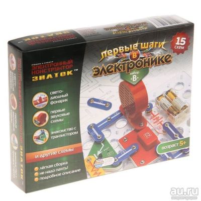 Лот: 13055271. Фото: 1. Электронный конструктор «Первые... Развивающие