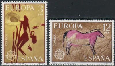 Лот: 18727693. Фото: 1. 1975. Испания. Европейские Марки... Марки
