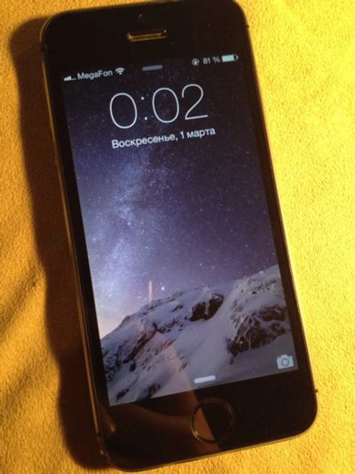 Лот: 5159452. Фото: 1. iPhone 5S 16GB SpaceGray. Полный... Смартфоны