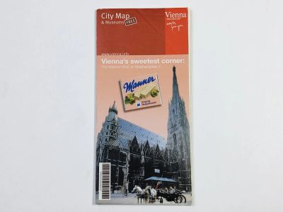 Лот: 23281134. Фото: 1. Vienna. City map and Museums... Карты и путеводители