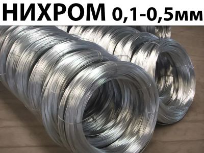 Лот: 6107230. Фото: 1. Нихромовая проволока Х20Н80 0... Провода, кабели